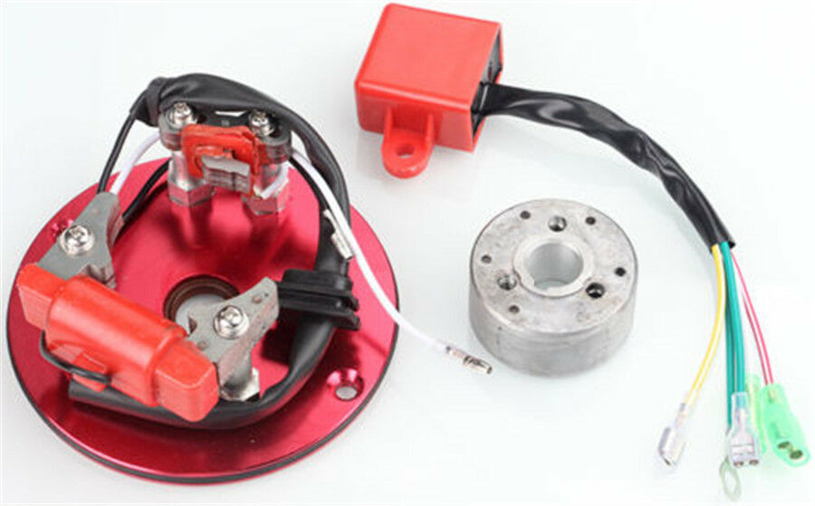 Racing Stator Magneto Inner Rotor Kit for 110cc 125cc 140cc Dirt Bike Mini ATV