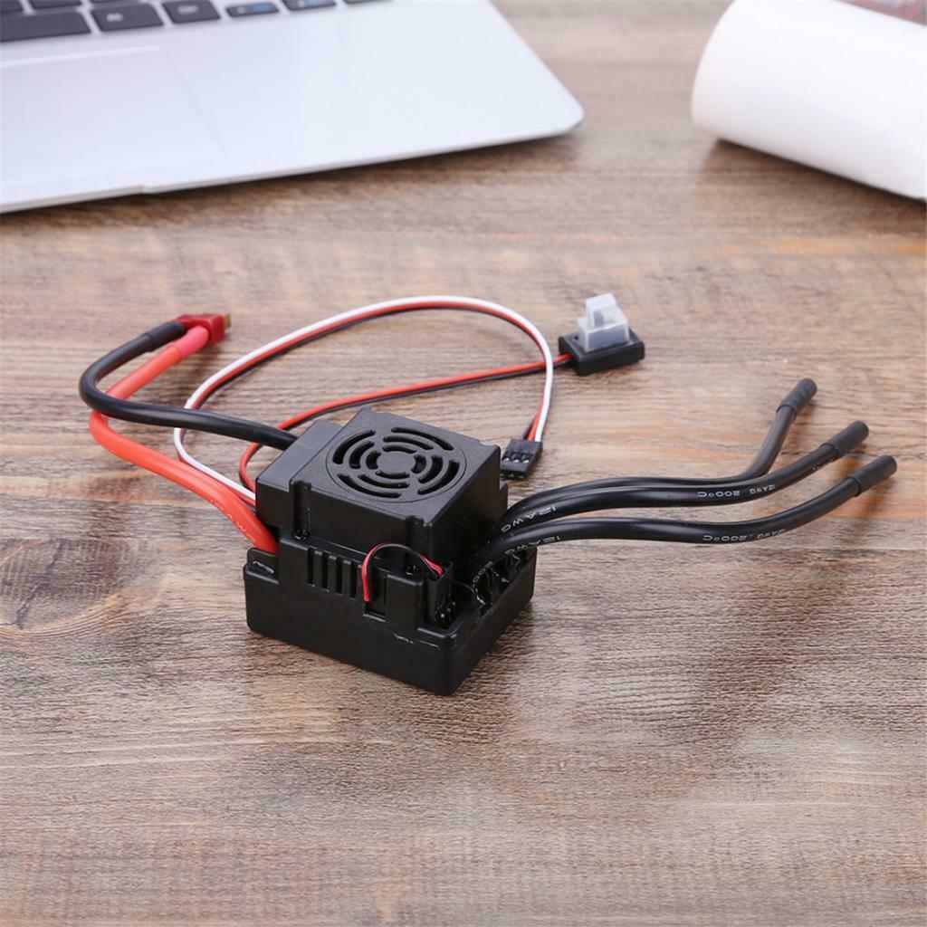 1pc Waterproof 120A Brushless ESC Banana Head T-plug for 1:8 Upgrade Parts