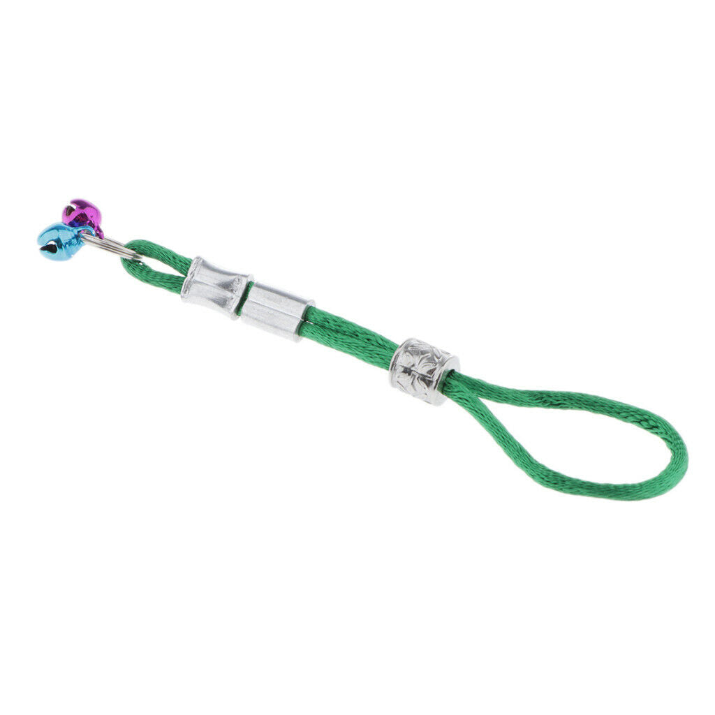 Adjustable Parrot Harness Lead Leash Anti Bite Rope Parrot Toys w/ Bells