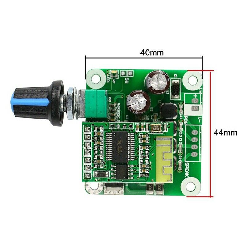 2X(TPA3110 Bluetooth 4.2 Amplifier Board 15Wx2 Class D Stereo Digital PowerY2U1)