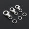 3 Sets Portable Snap Hook Metal Keychain Bag Lanyard for