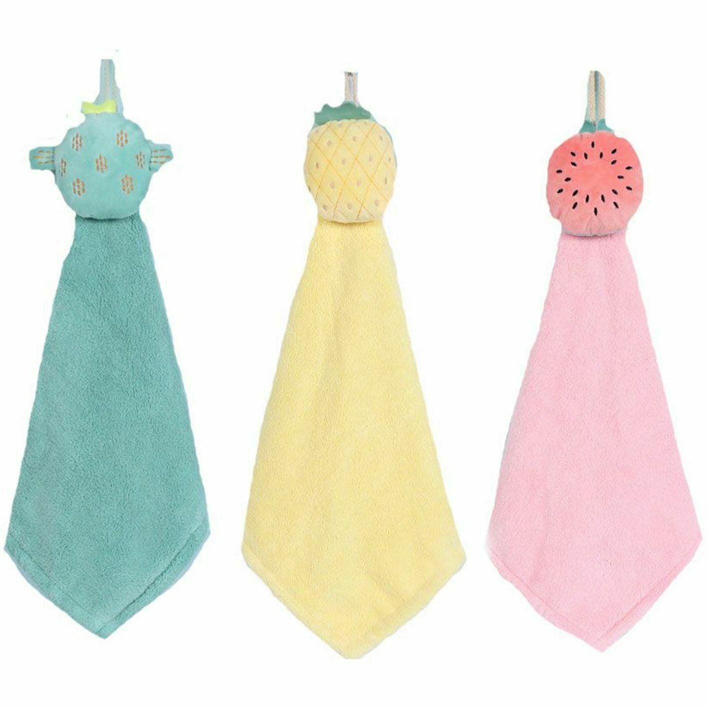 Quick-drying Soft Cloth Hand Towel Coral Velvet Hanging Towel Absorbent Cloth