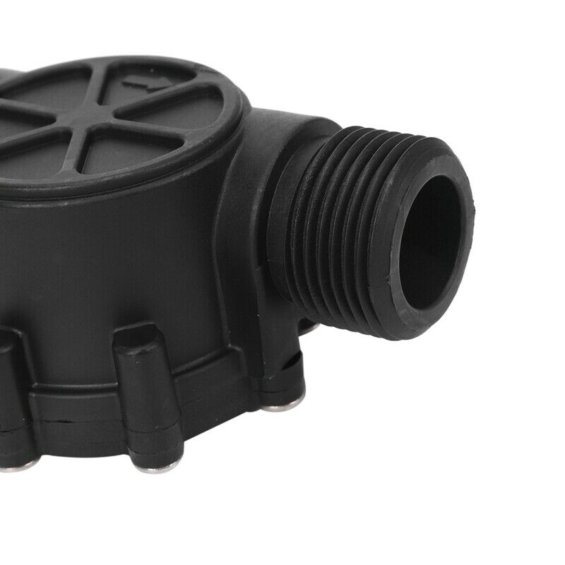 1Pcs Water Flow Sensor DN25 DC3.5-24V 1 Inch 2-100L/Min Hall Flowmeter Heat PuO4