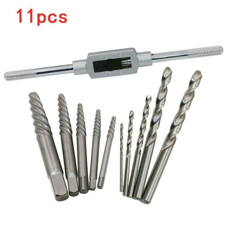 High Hardness 11-Piece Broken Wire Extractor 3Mm-10Mm Broken Screw Extractor