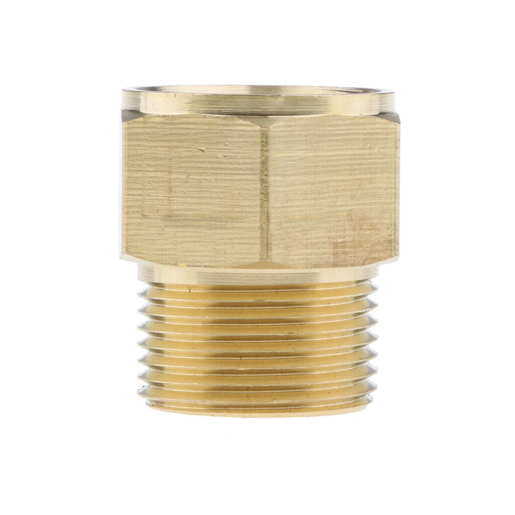Pressure Washer Jet Wash 1/4 Female To 3/8 Male Brass Coupling