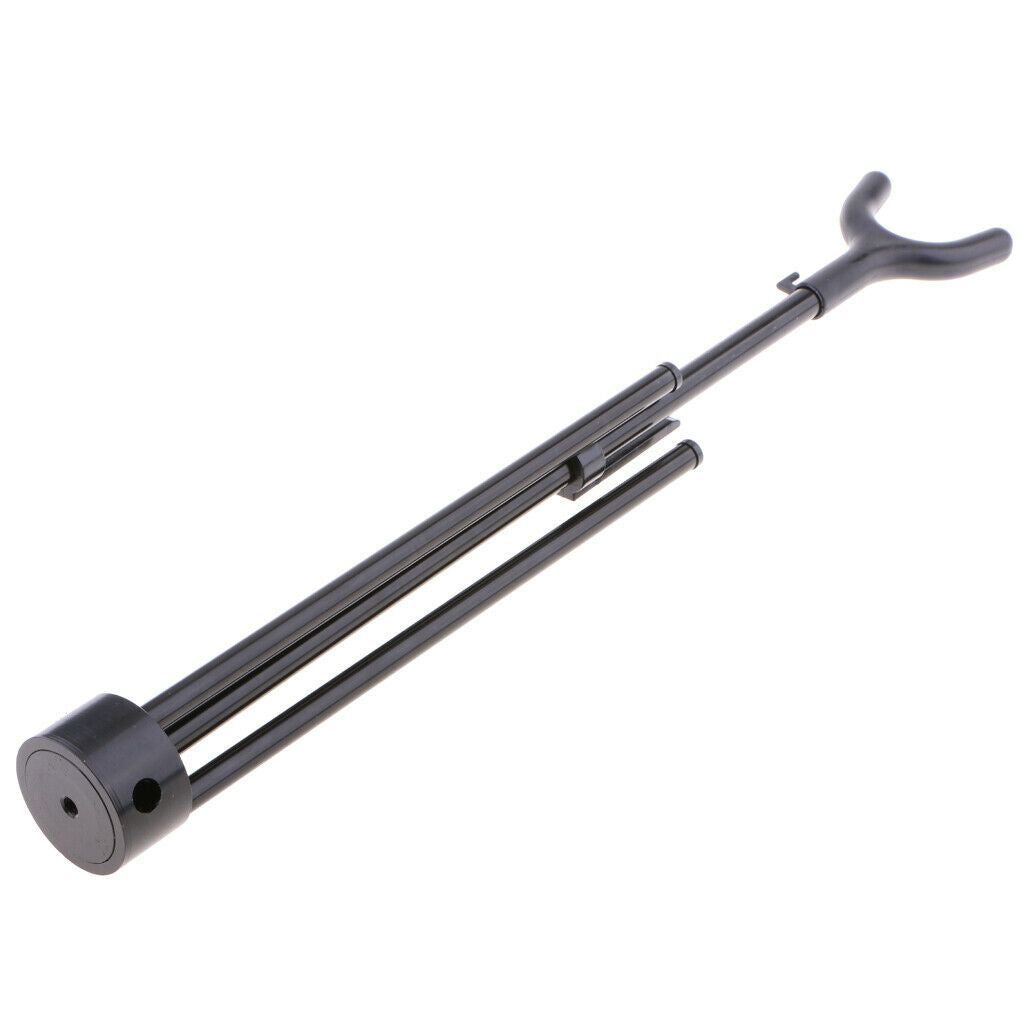 Foldable Archery Bow Stand Bow Holder / Bow Rack Bow Support Hanger Black