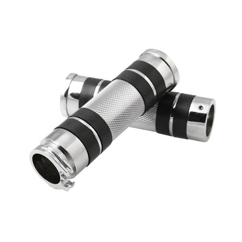 2PCS Motorcycle Bikes ATV Aluminum Handle Bar Hand Grips Set fit for All 25mm