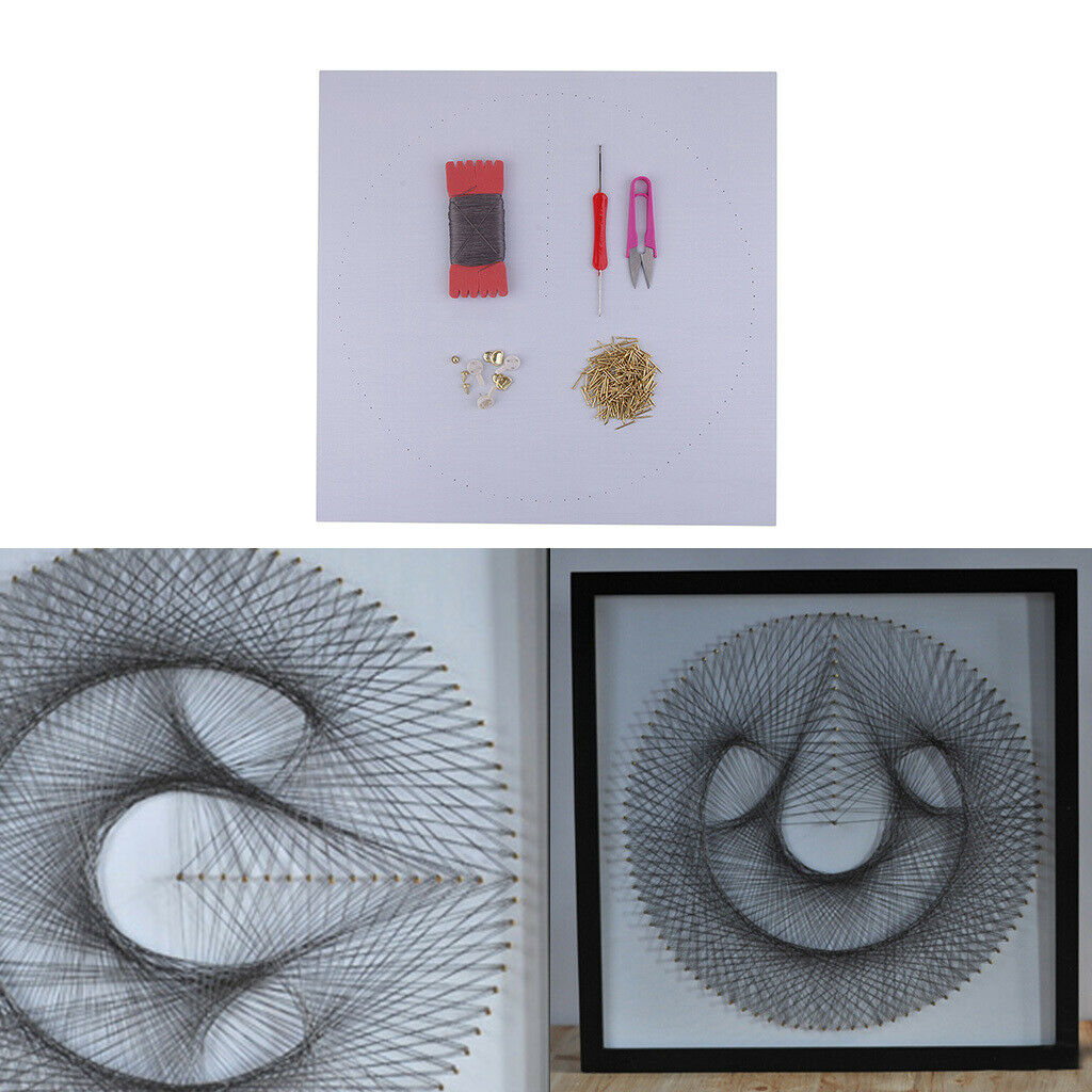 String Art Geometric Handmade DIY Decoration Wood String Art Kits for Adults 40