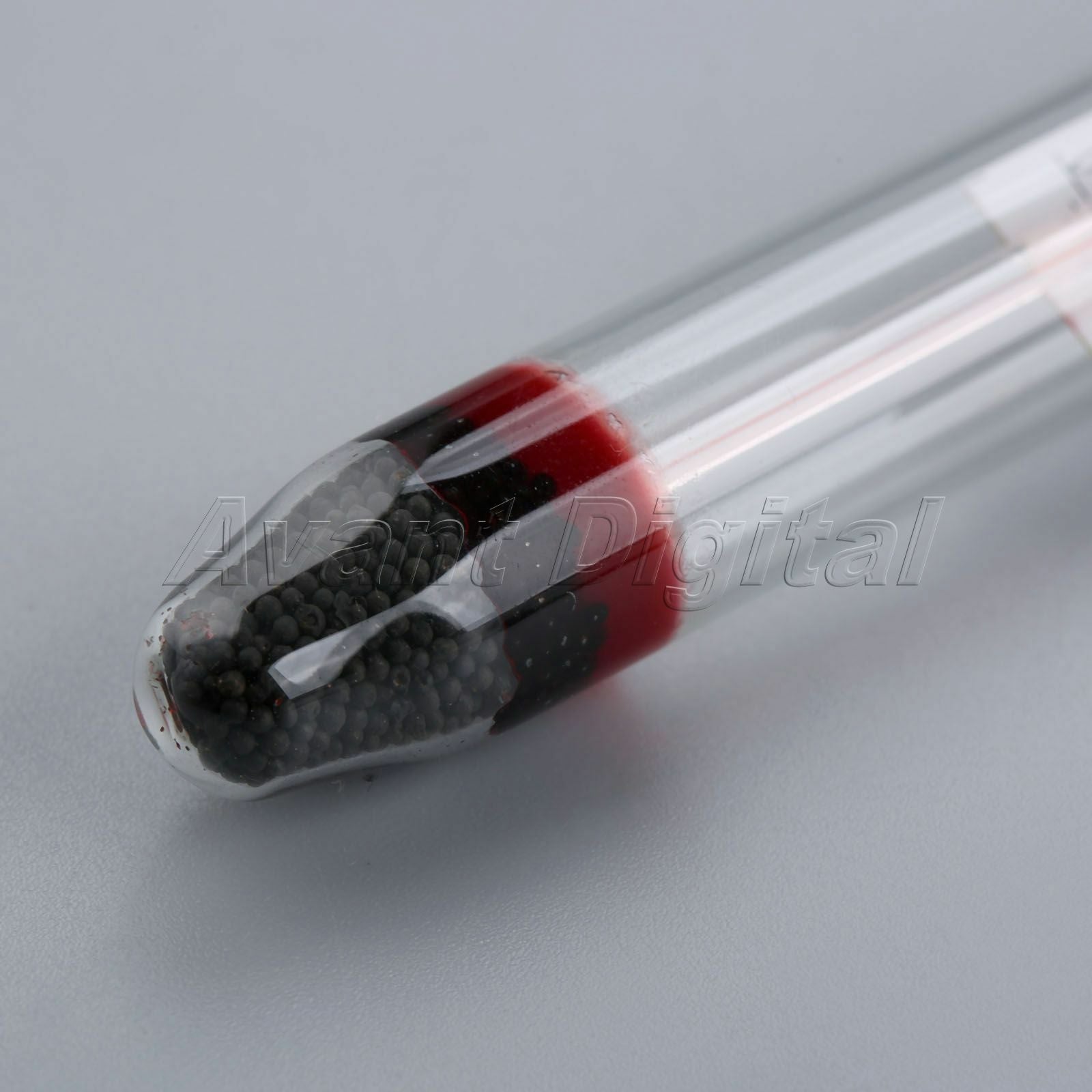 Aquarium Glass Float Hydrometer With Thermometer Salt Marine Water Indicator 1PC