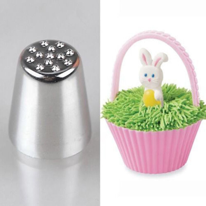 Grass Hair Icing Piping  Nozzle Cake Cupcake Decorating Tip Tool.l8