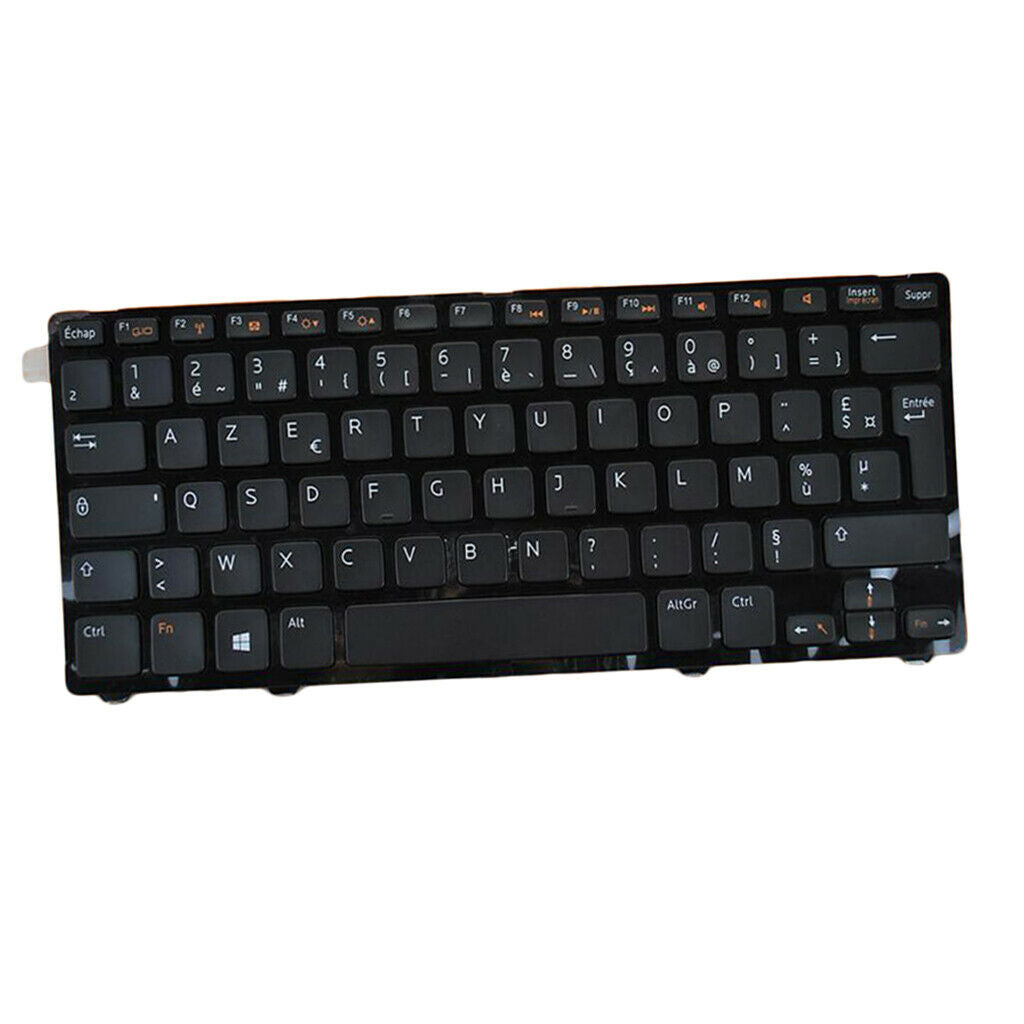Black Plastic FR PC Laptop Keyboard w/ Frame Replace For Vostro 3360 V3360