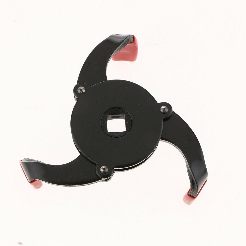 Steel Universal 3 Flat Leg Oil Filter Claw Wrench 58-100MM