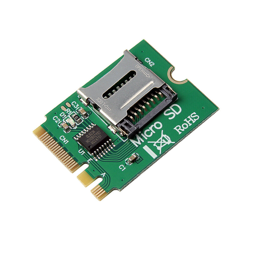 M2 NGFF key WIFI Slot To Micro SD TF card Rearder T-Flash Card M.2 A+E