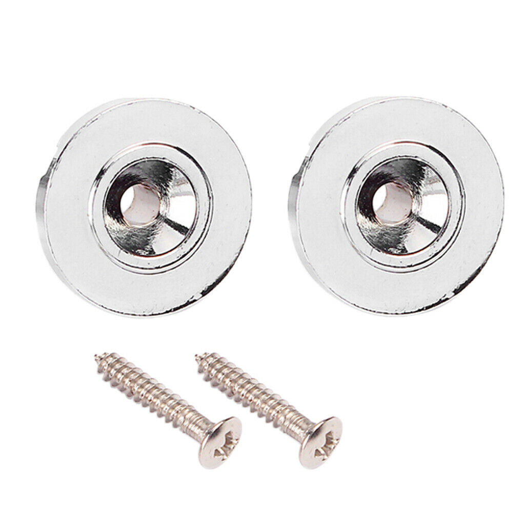 2pcs/pack Guitar String Retainer String Tree Buckles For Electric Bass