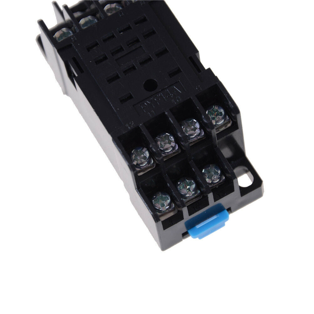 PYF14A DIN Rail Power Relay Socket Base 14 Pin for MY4NJ HH54P MY.l8