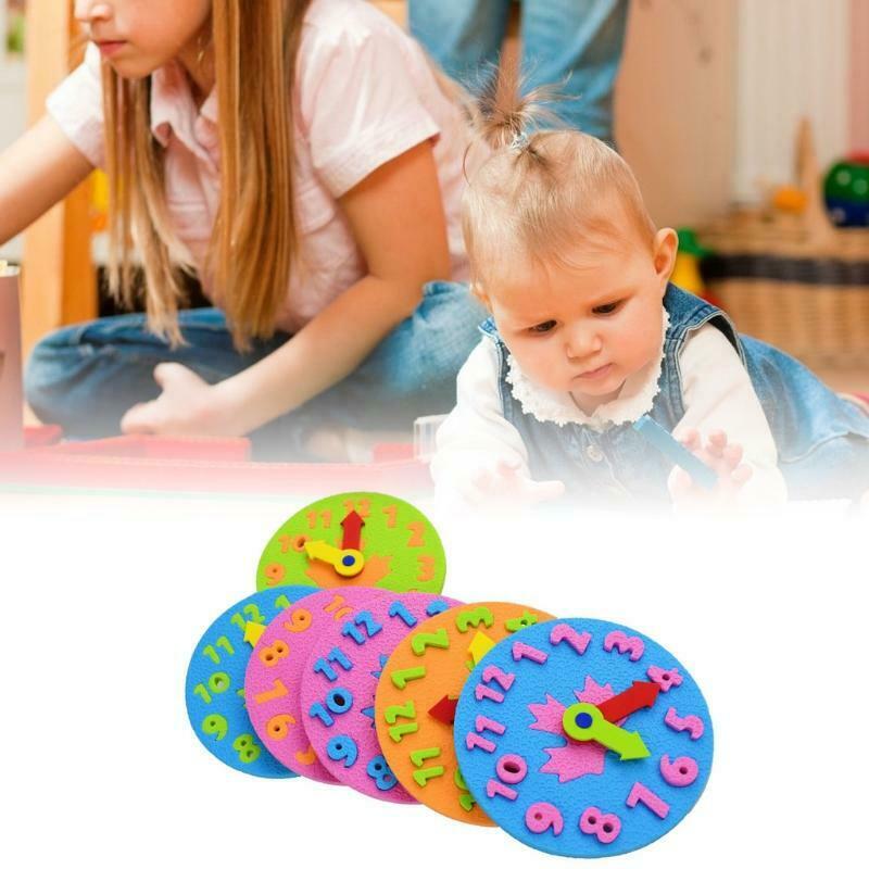 1Pc Busy Board Montessori Board Clock Educational Developing Toys for Toddler