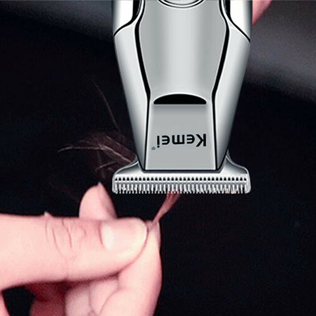 Pro Electric LCD Men Hair Clipper Cutter Razor Haircut Machine EU Plug