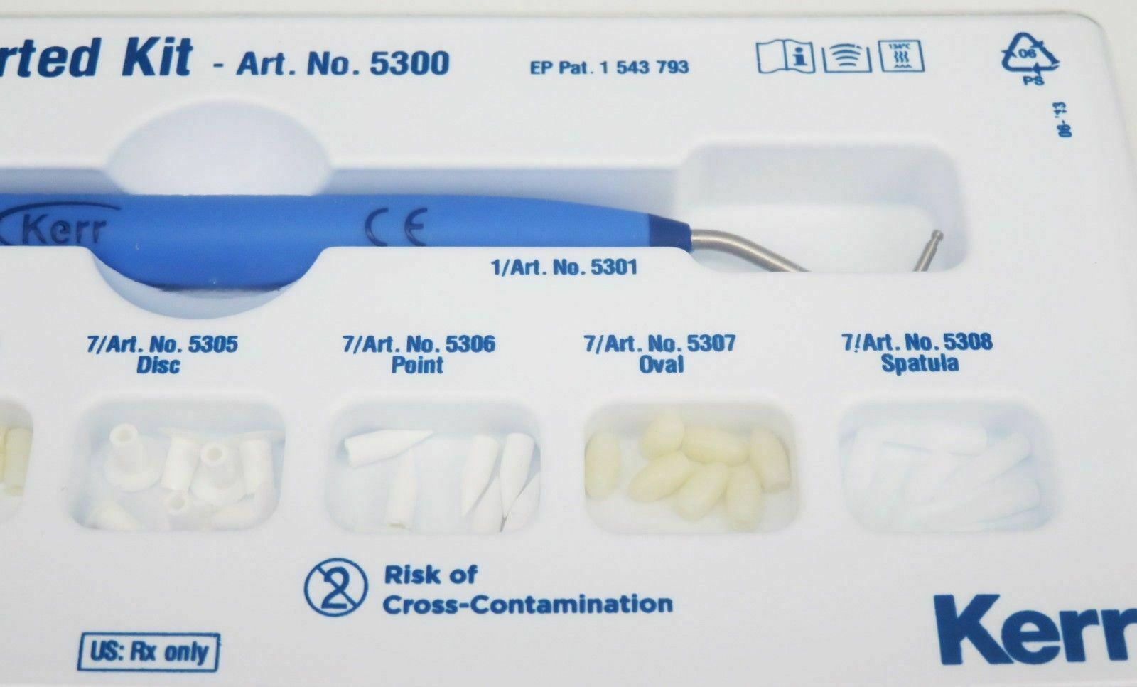 Dental Kerr CompoRoller Unique rolling Disposable tips composite modeling NIB