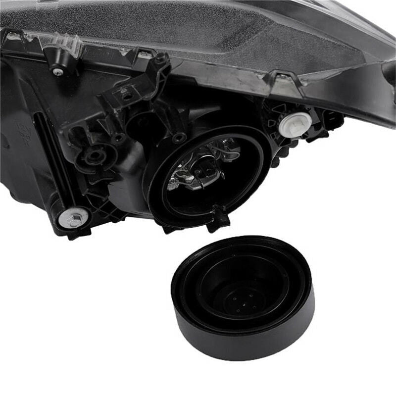 2Pcs Car Headlamp Dust Cover 5 Sizes Waterproof Cap For LED Headlight HID Lamp