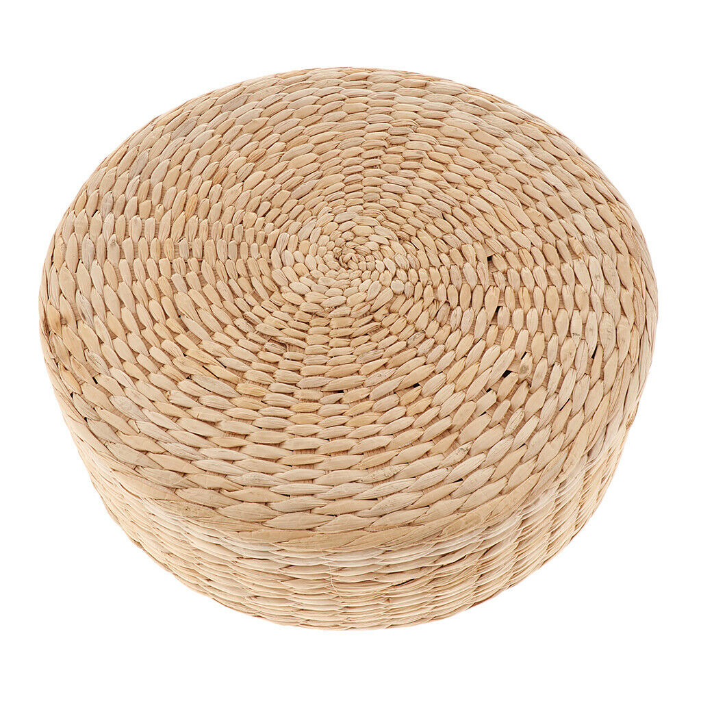 2Pcs 10cm Straw Seat Cushion Tatami Futon Cushion Meditation Yoga Zen Pillow