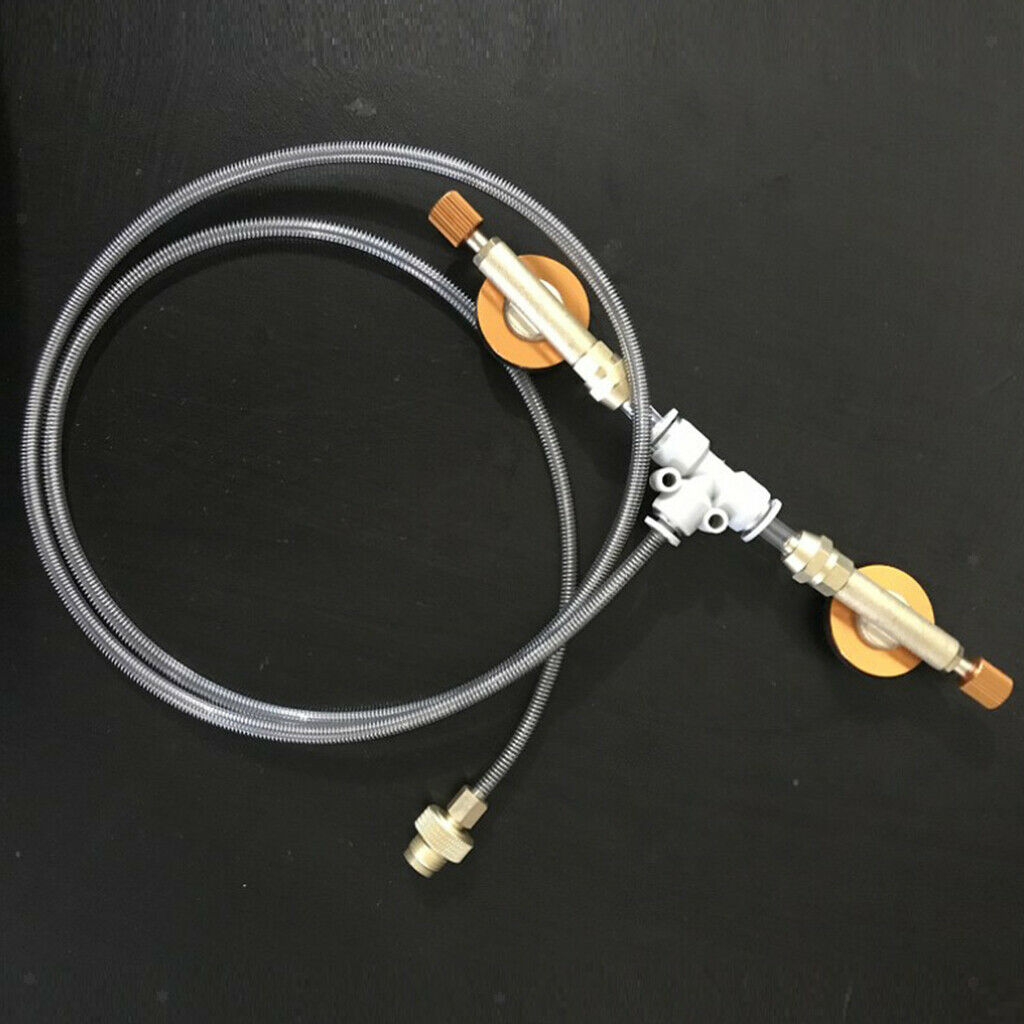100cm Multi-cylinder Connectors Connects Two Flat Gas Tanks &   Valve