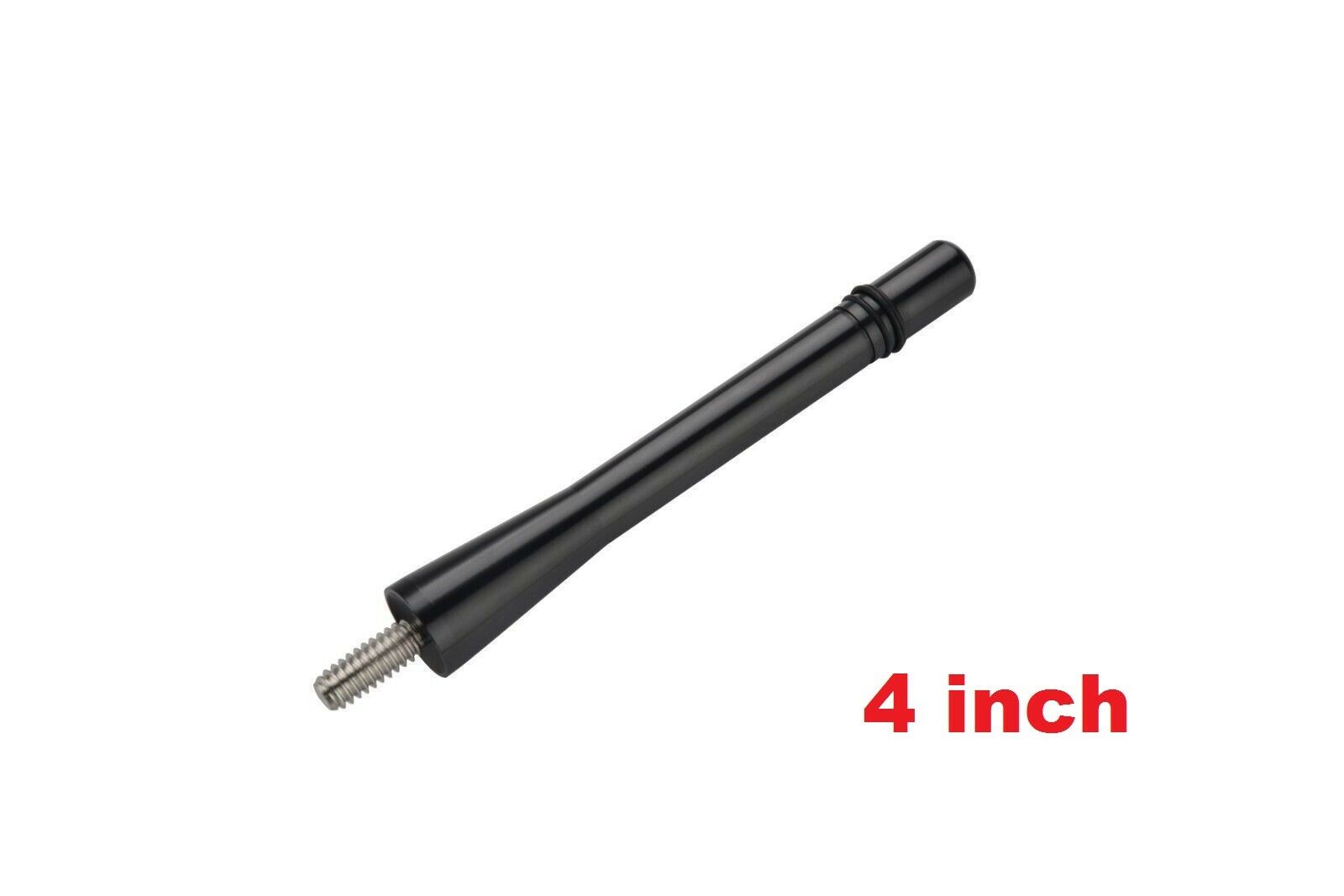 4" inch  Short Black Aluminum Antenna Mast AM/FM for PONTIAC SOLSTICE 2006-2009