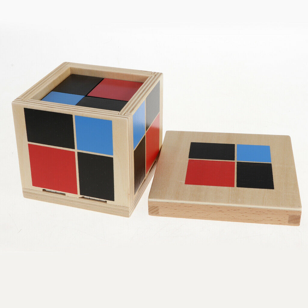 Sensorial Resource Binomial Trinomial   Family Kids Child Maths Teaching
