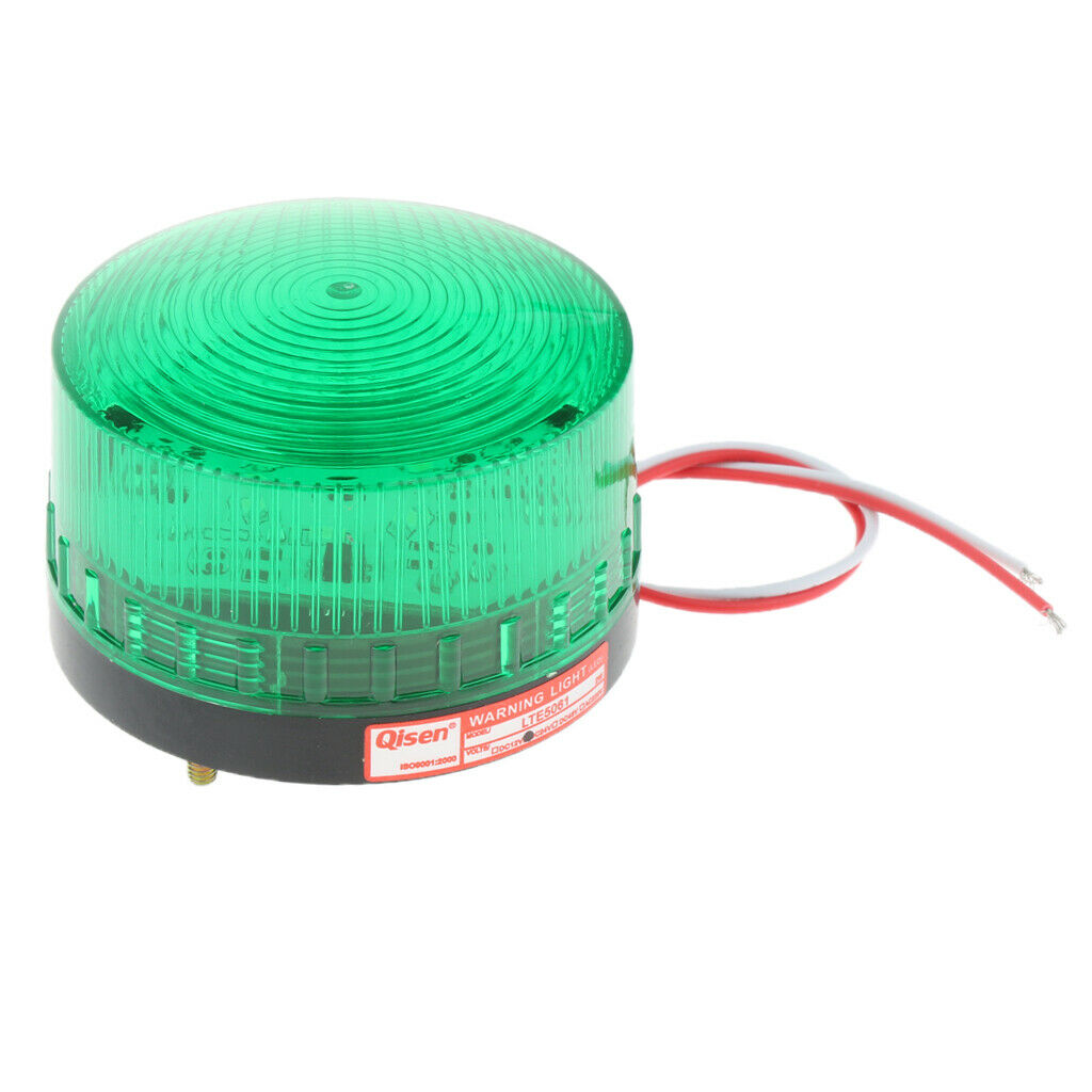 24V / Always-on Warning Light Round Signal Beacon Lamp Green
