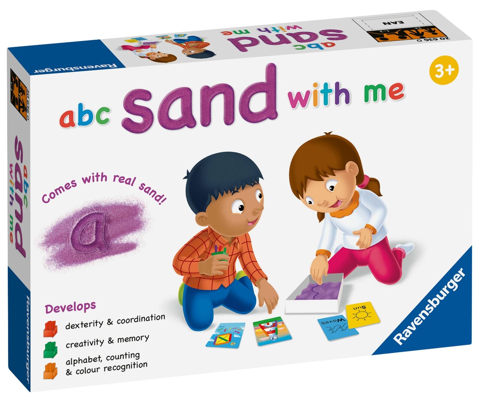 20636 Ravensburger A, B, C Sand with Me Game