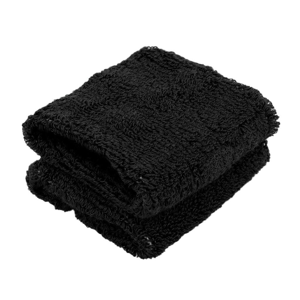 4Pcs Sweatband Wristband Unisex Cotton for Sports Gym Tennis Running Cycling