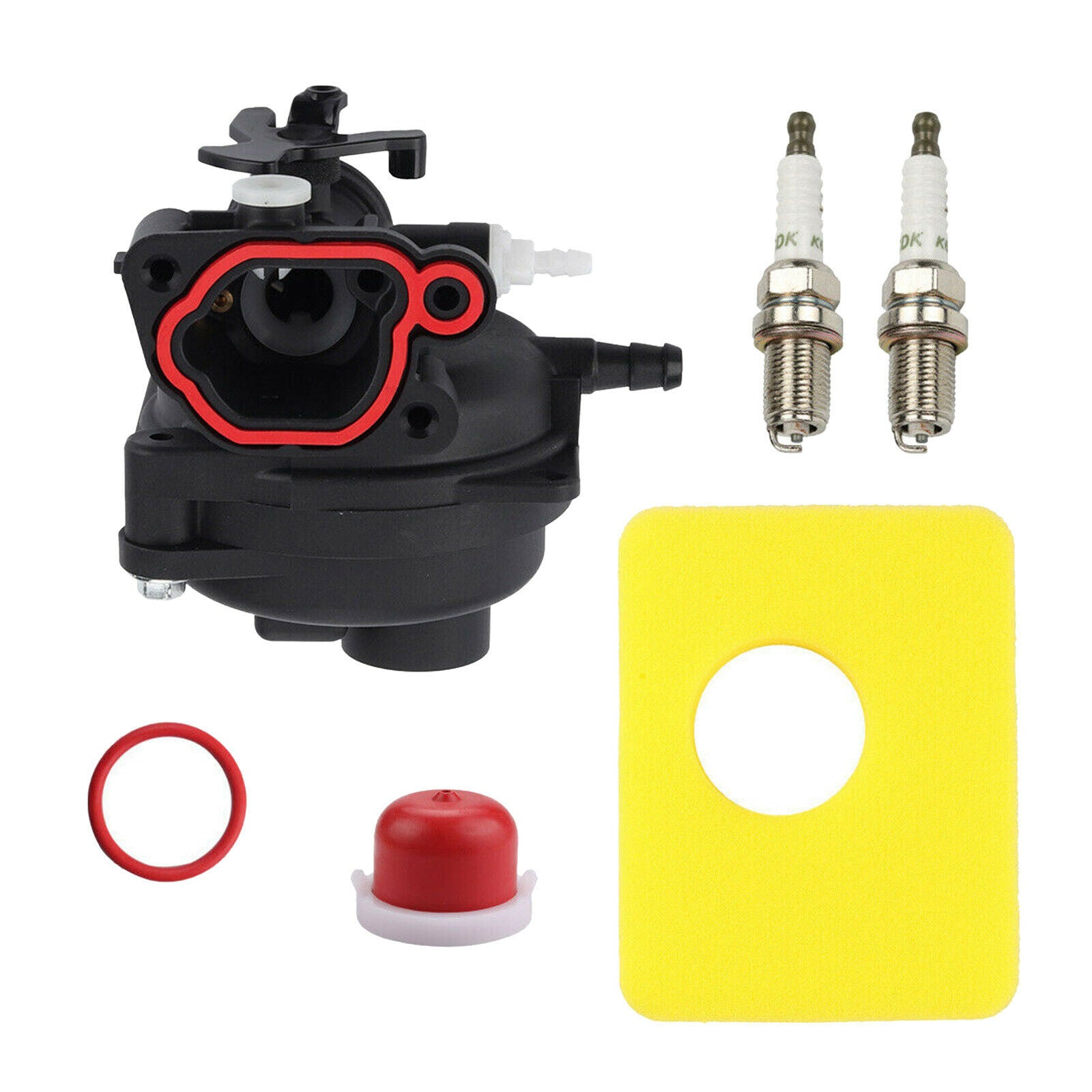 Garden Lawn Mower Carburetor Spark Plugs Kit 799583 for 08P502 09P602 500e 550e