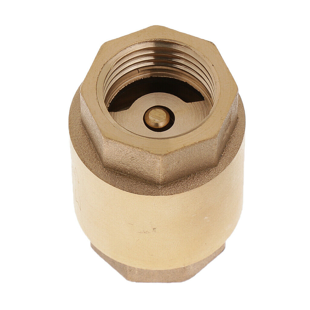 DN15 1/2 inch brass check valve suction valve for water and gas