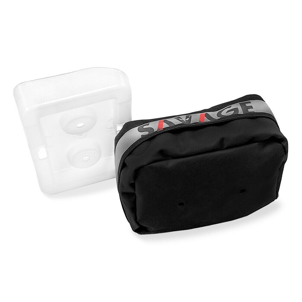 Black Fender Pack Tool Bag For SUZUKI RM85/L RM125 RM250 RMZ250/450 DR200S/SE
