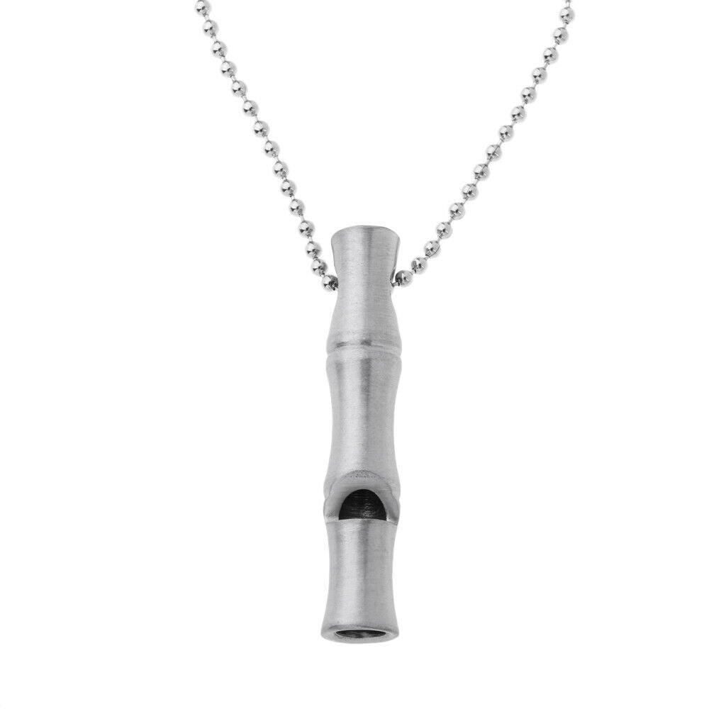 Emergency Safety Whistle Outdoor Survival Waterproof Stainless Steel Whistle