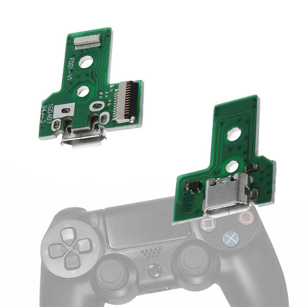 1Set USB Charging Port Board With 12 Pin Flex Cable For JDS-030 PS4 Controller z