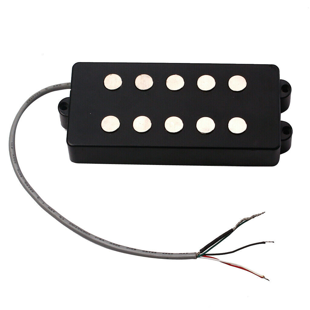 Bass Sound Pickup 5String Humbucker Double Coil Acoustic Electric Transducer
