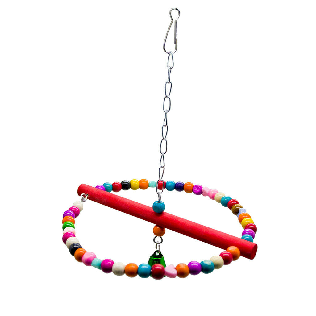 3 Pack Bird Parrot Toys Set  Pet Bird Cage Parrot Climb Chew Toys for Small