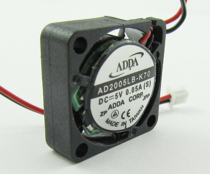 5pcs ADDA AD2005LB-K70 5V 0.05A 20x20x6mm 20mm 2006 Ball Bearing MINI DC fan