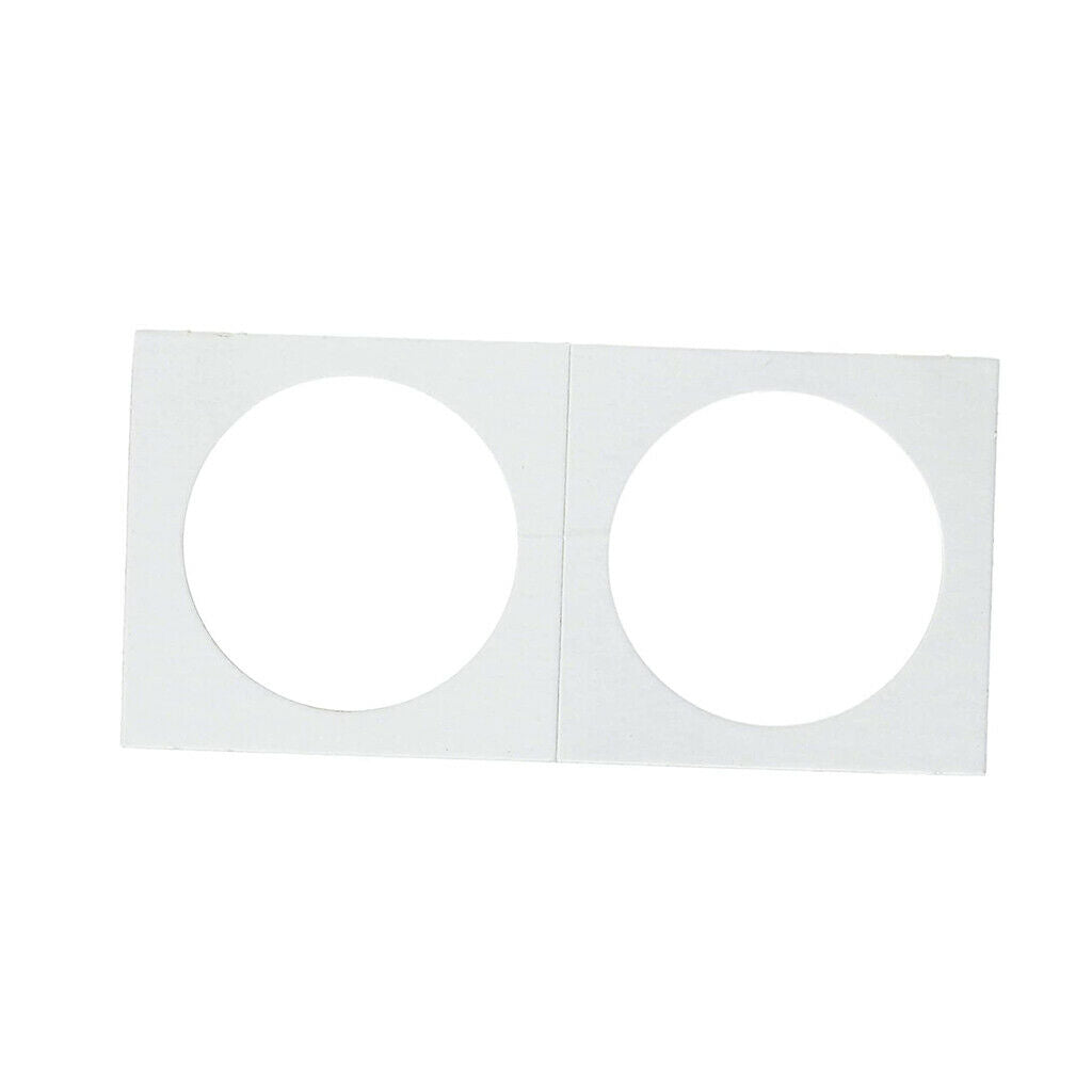 100 Pack - Cardboard Coin  Mega 20.5mm Coin Holder Card for Storage