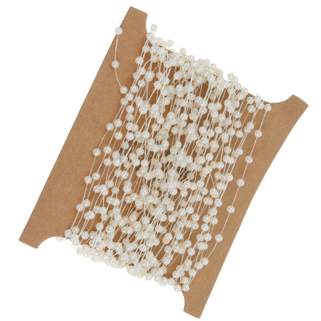 Fishing Line Pearls/Flower Chain Garland Chandelier Hanging Wedding Supplier