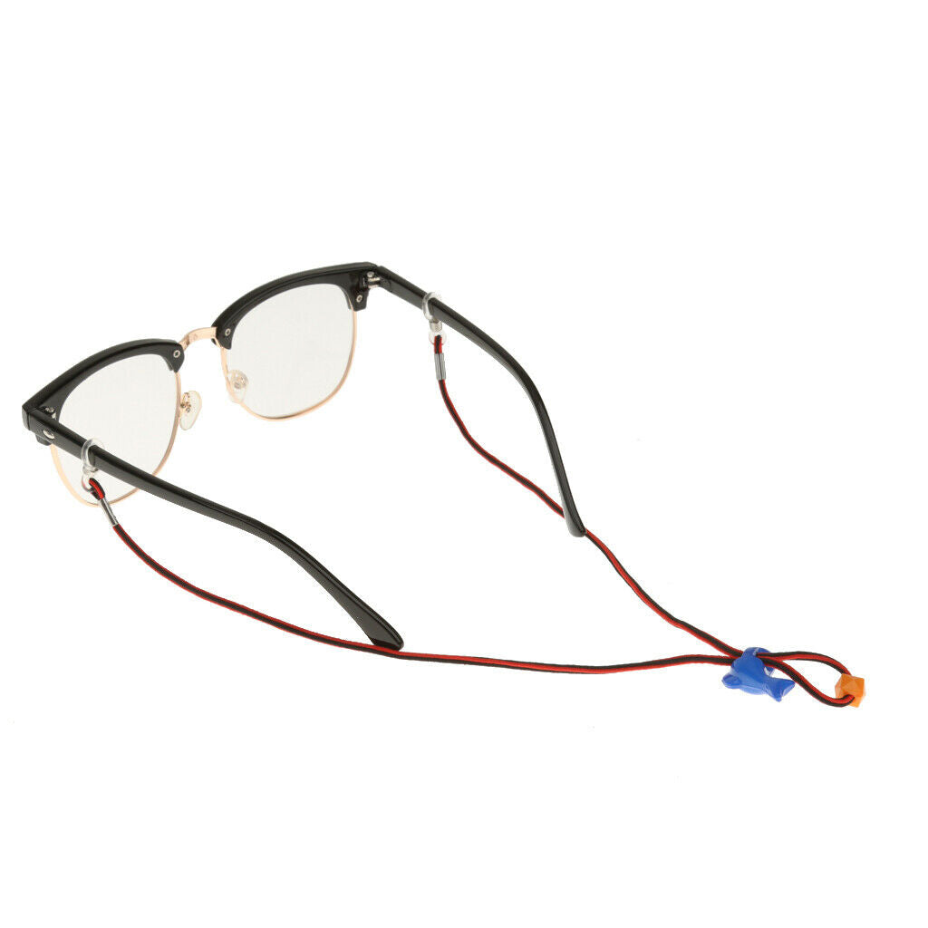 12Pcs Elastic Kids Eyewear Strap Eyeglass Holder Glasses Neck Cord