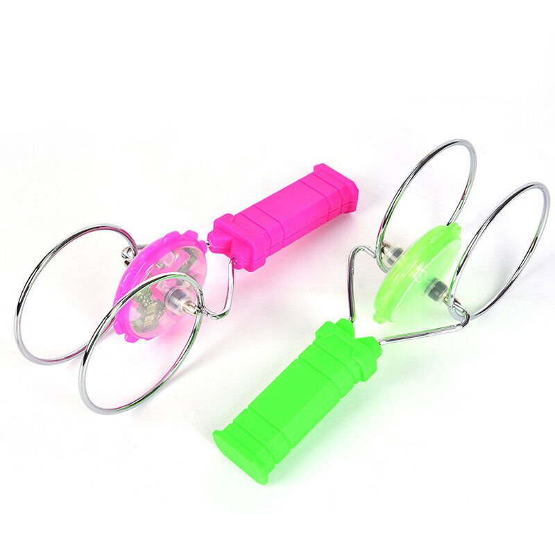 1pc Gyro Gyroscope Magic Track yo-yo Led Gyro Toys For Gift Spinning Tops.l8