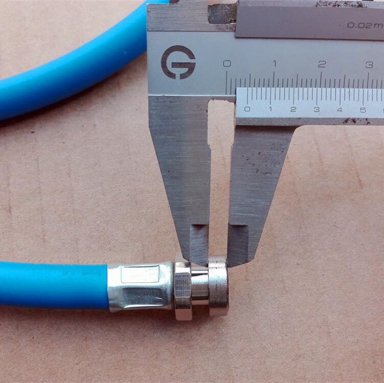 Tire Changer Machine Inflator Hose Air Line Chuck 1/4'' x 60'' Tyre repair Tool