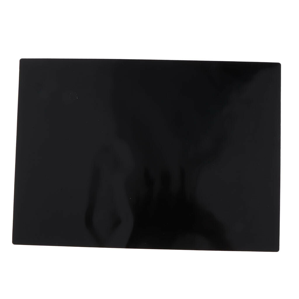 2pcs Pro Heat-resistant Heat Proof Mat for Hair Straightener Tool Black