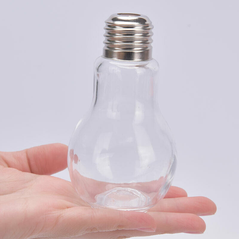 100ml Light Bulb Transparent Glass Vase Fashion Hydroponic Flower Vase Ho.l8