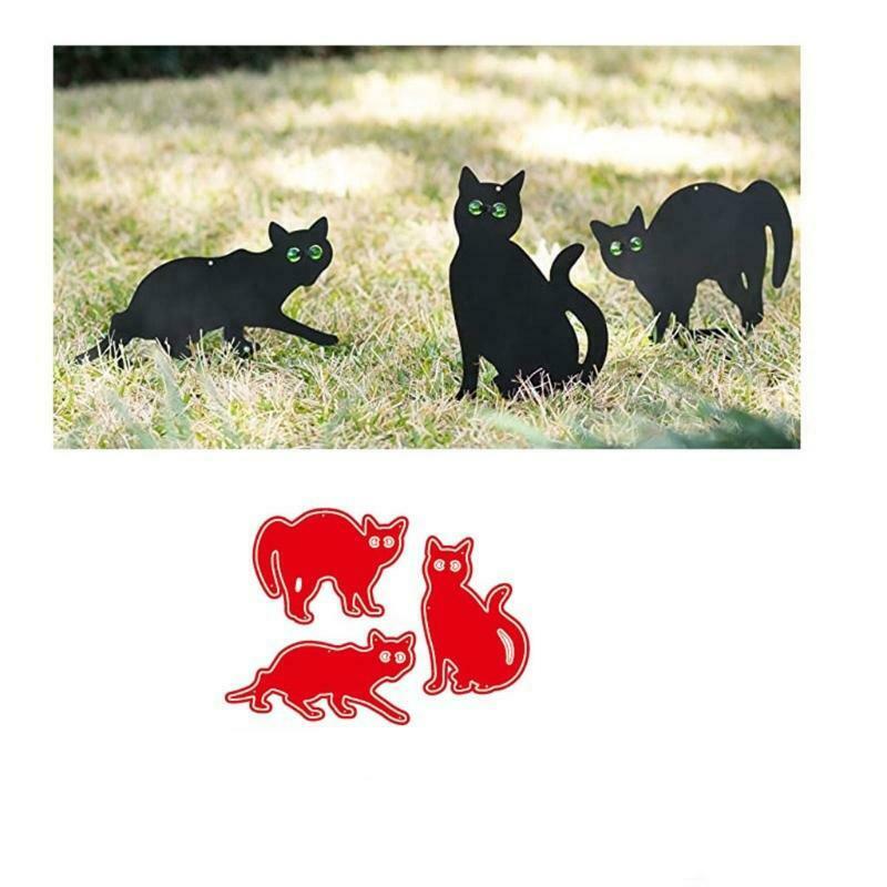 Three Cats Carbon Steel Cutting Dies DIY Scrapbooking Photo Album Embossing