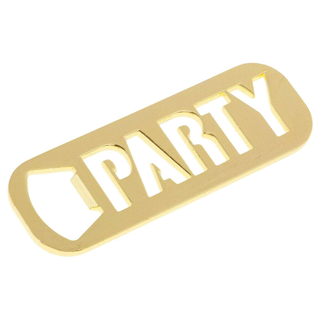 Golden Practical Wine Beer Bottle Opener Wedding Party Set Gift