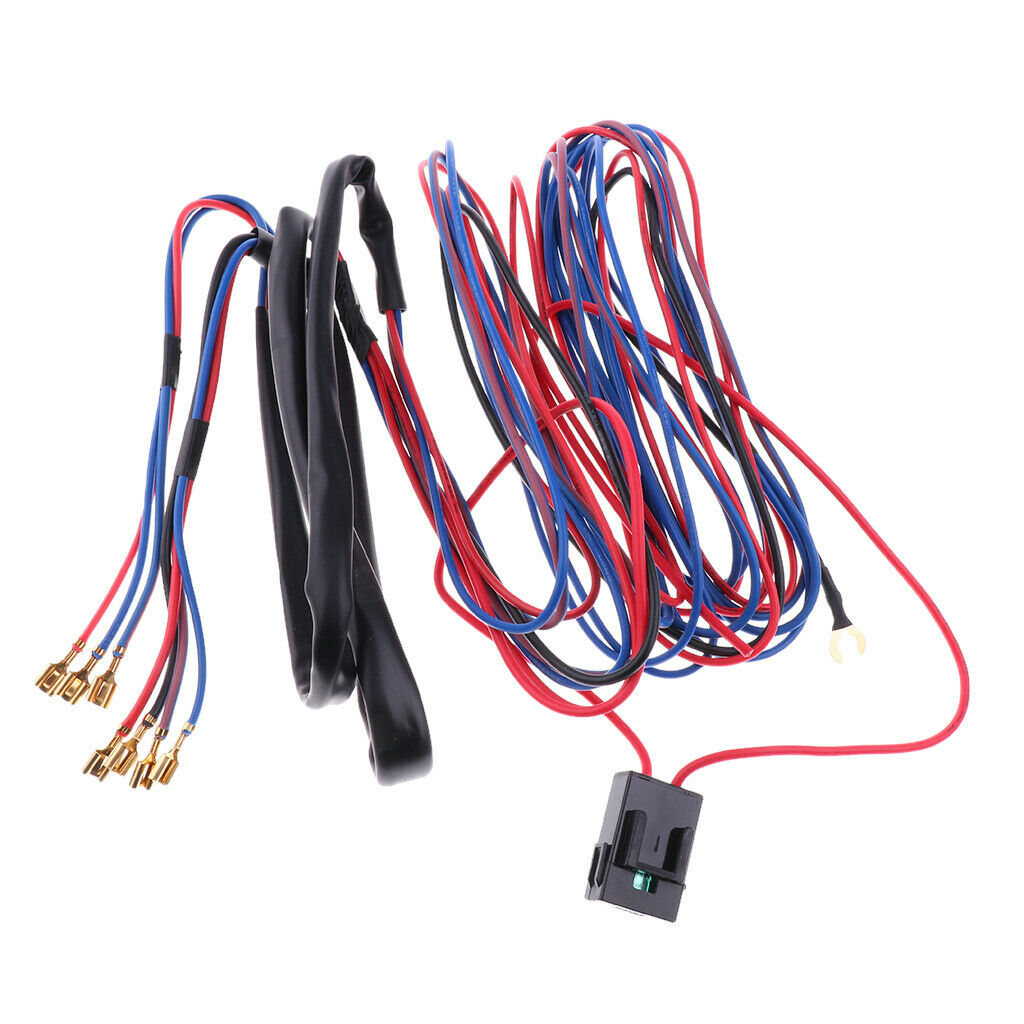 3pcs Car Window Lifter Control Switch with Wire Harness