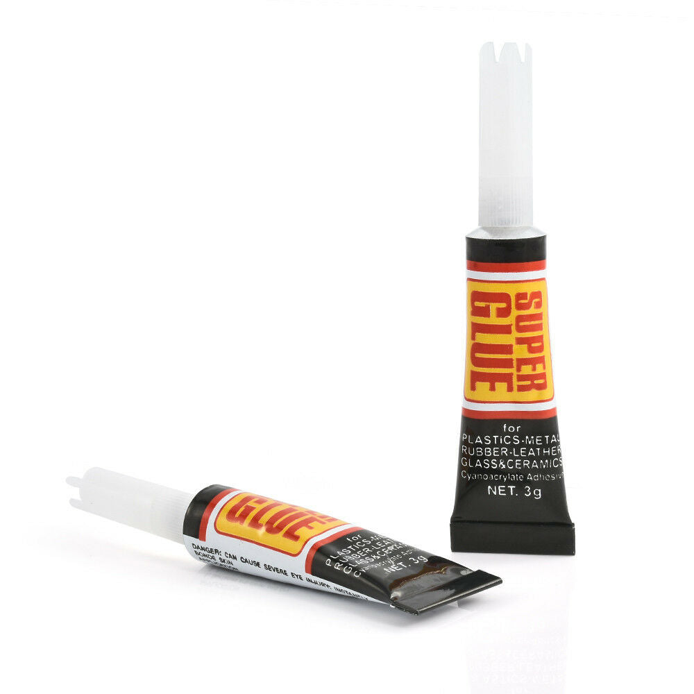 2PCS Useful Super Glue Surface Insensitive Extra Strong Adhesive Fast Instant ~