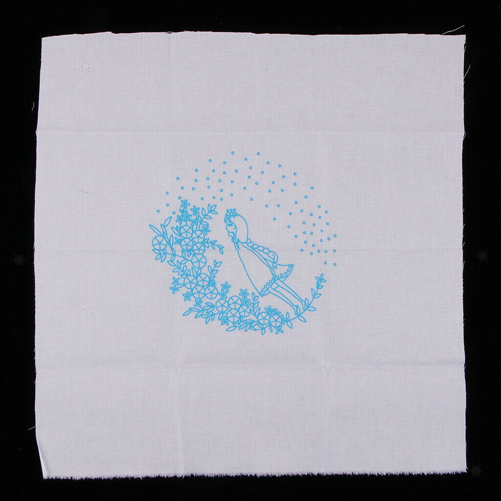 Prettyia   Princess   Pattern   DIY   Handmade   Embroidery   Sampler   Kit